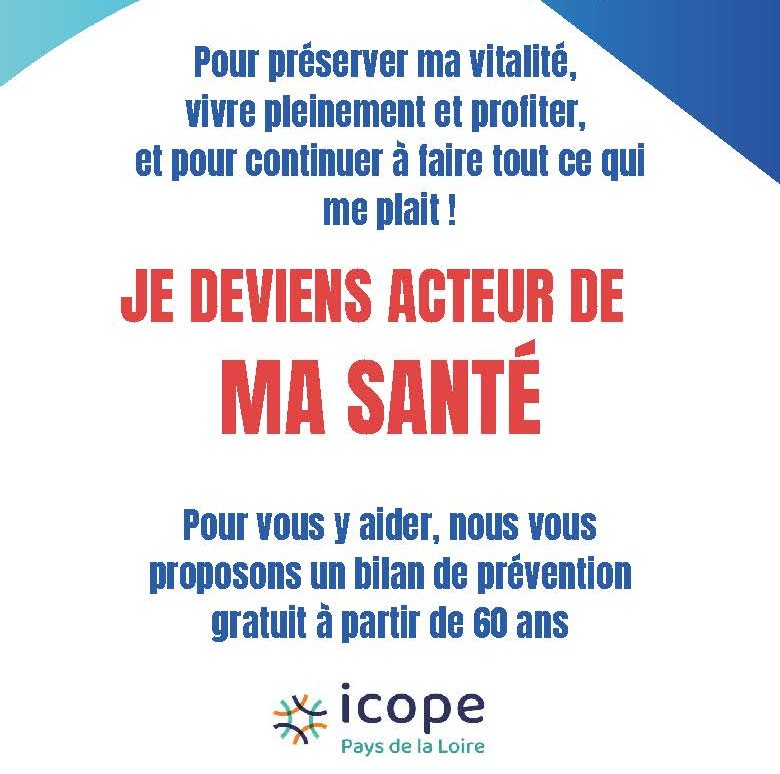NOUVEAU : MISE EN PLACE BILAN DE PREVENTION PERSONNES + DE 60 ANS