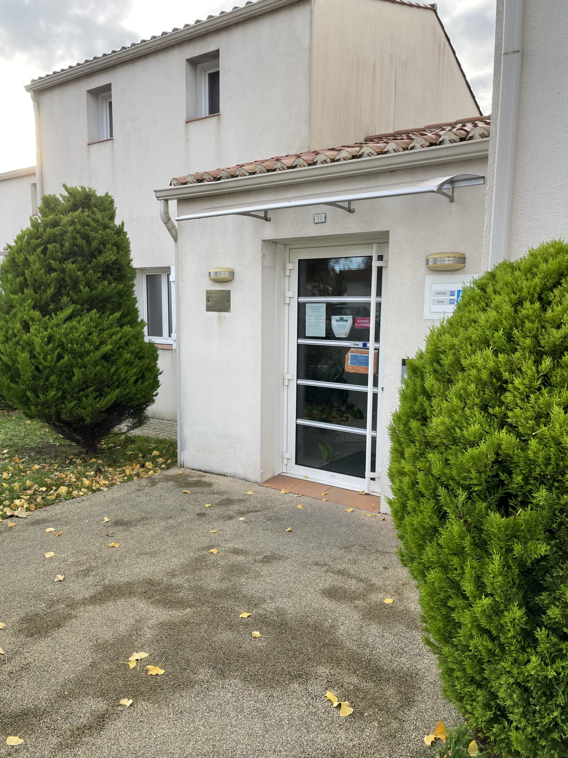 Location du cabinet médical du Dr Philippe Leyrat-Savin à Challans