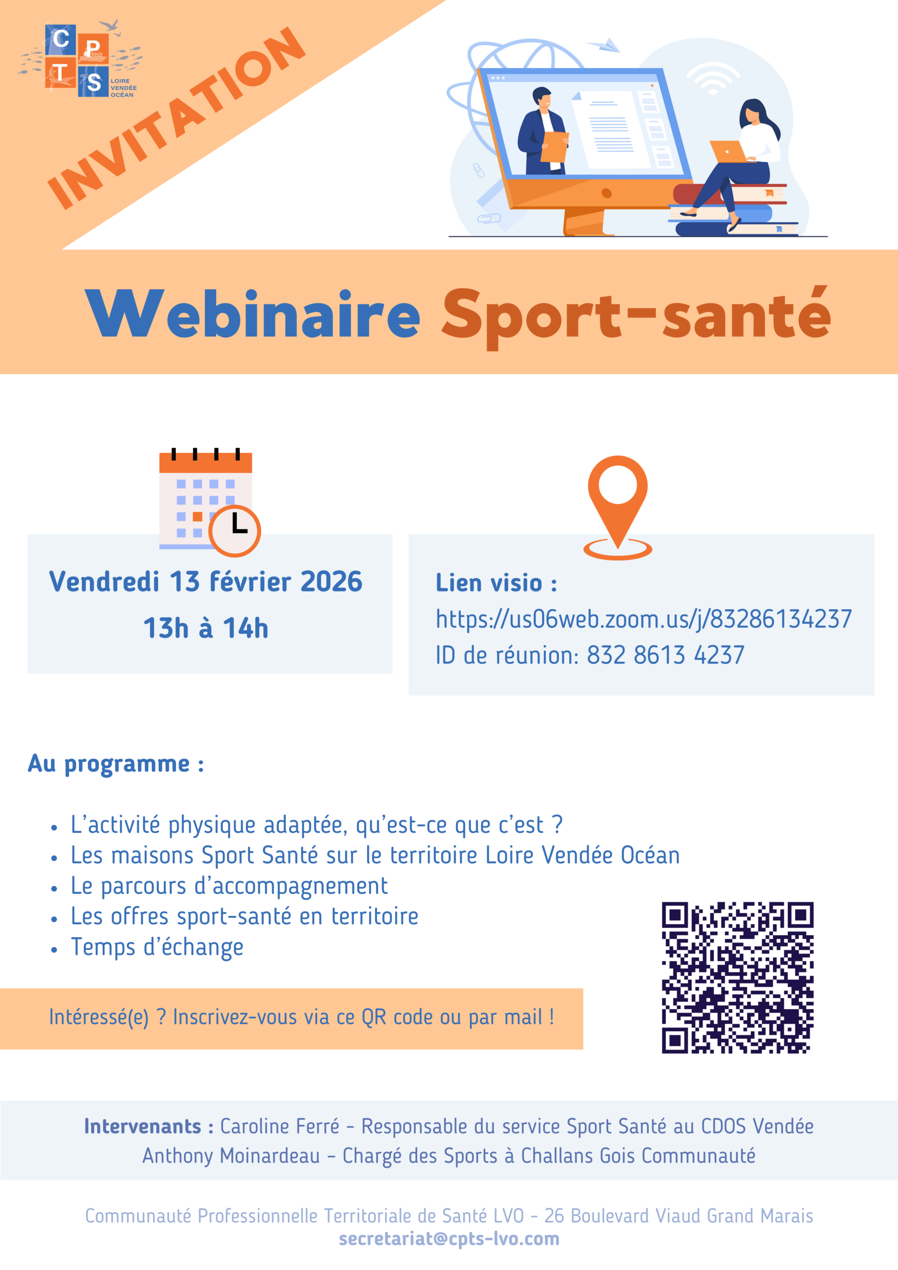 Les nouveautés Sport Santé sur le territoire Loire Vendée Océan