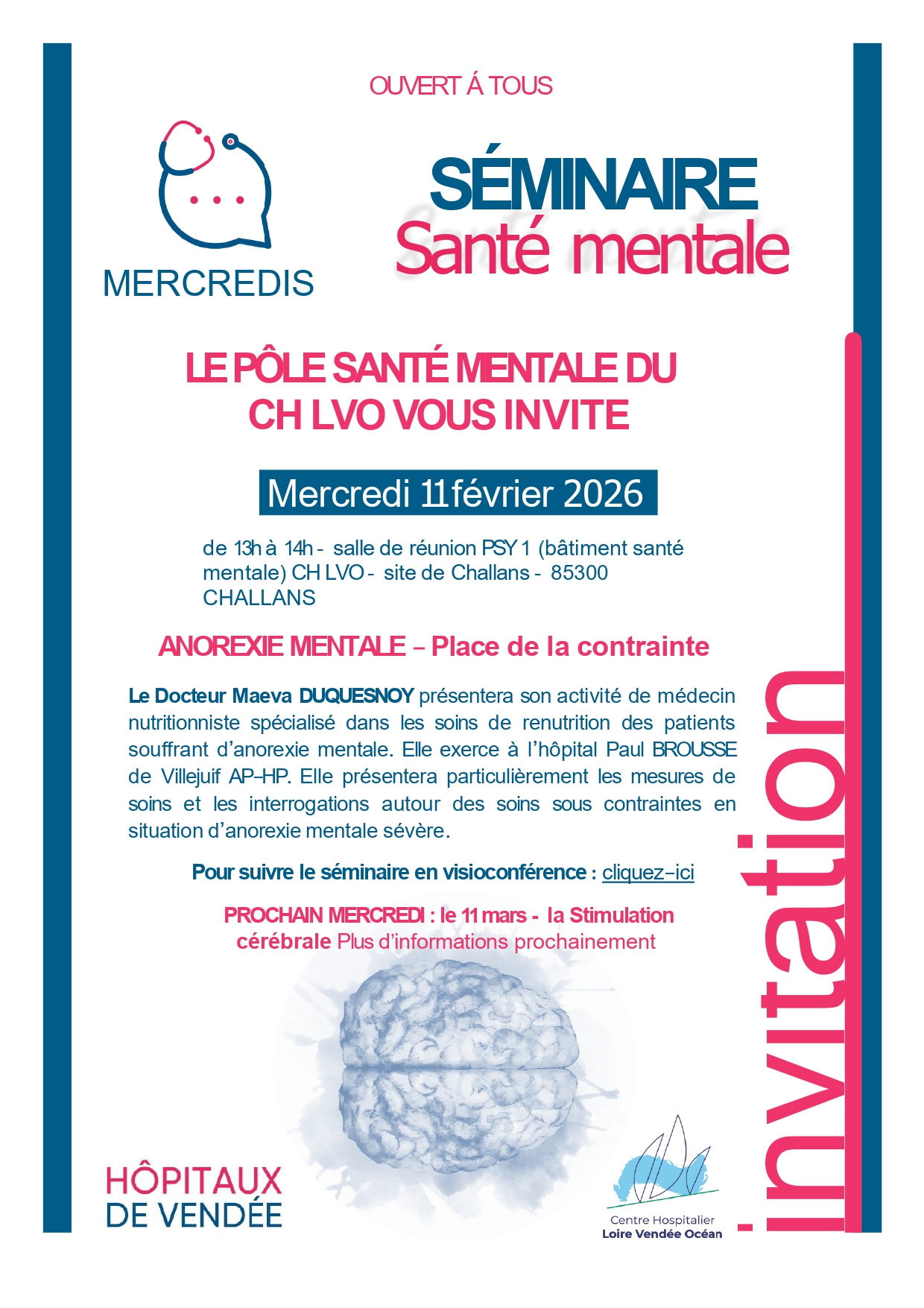 Séminaire en santé mentale