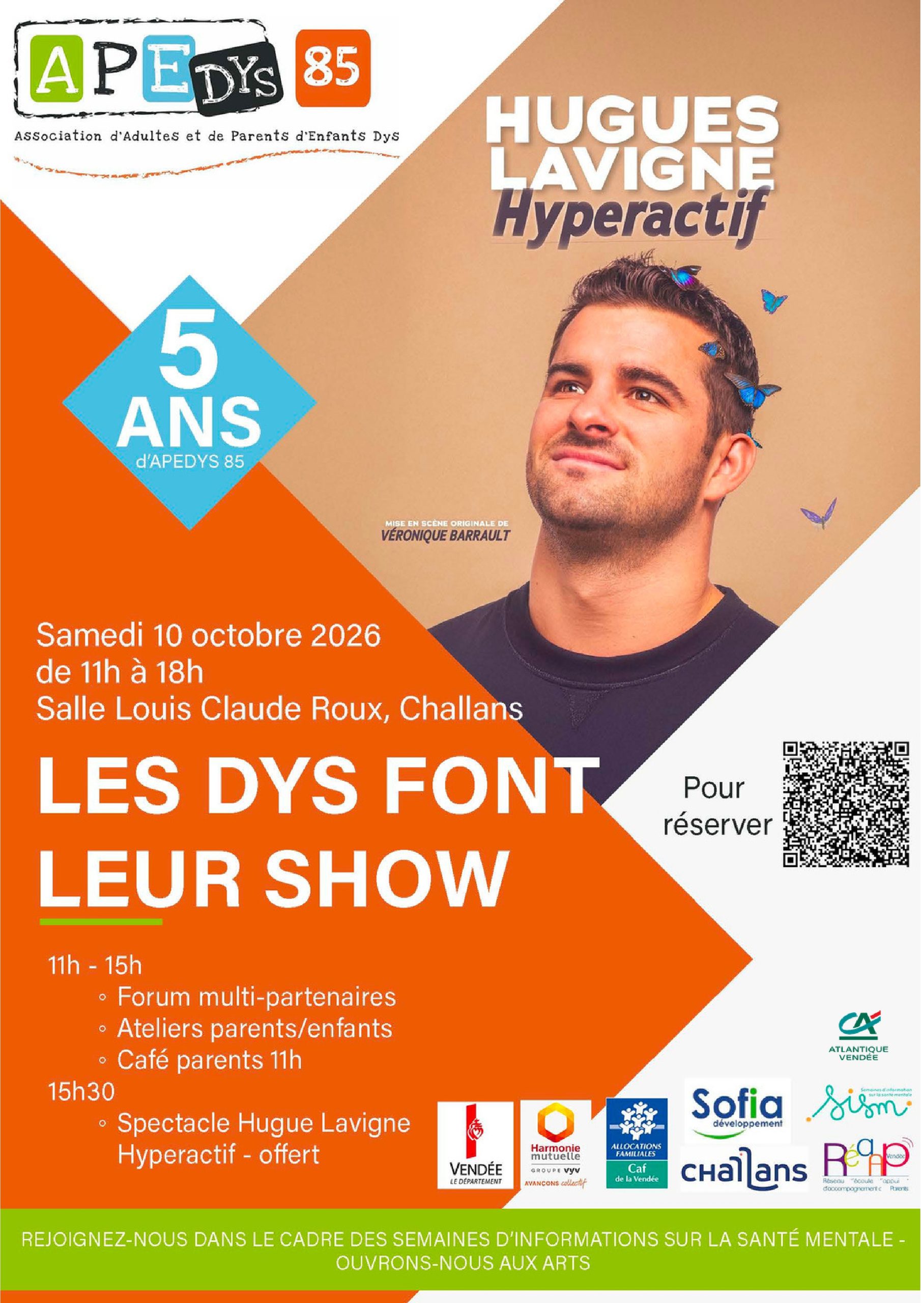 Journée Nationale des DYS et du TDAH en Vendée